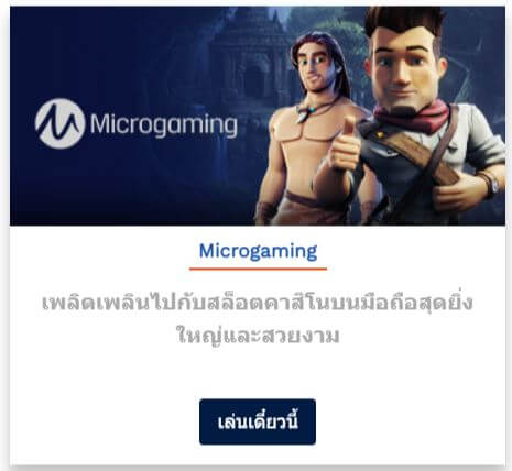 Microgaming slot